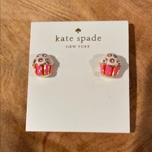 Any offers 🎄Kate Spade Pink Cupcake Earrings